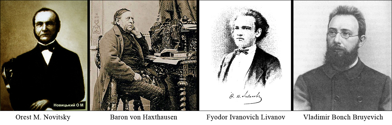 Historic Russian and German Writers